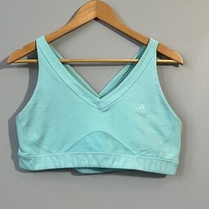 Adidas Climalite Sports Bra in Blue size XL